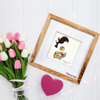 Tranh Giấy Xoắn Mẹ Con Tranh giấy xoắn 9ArtsCrafts