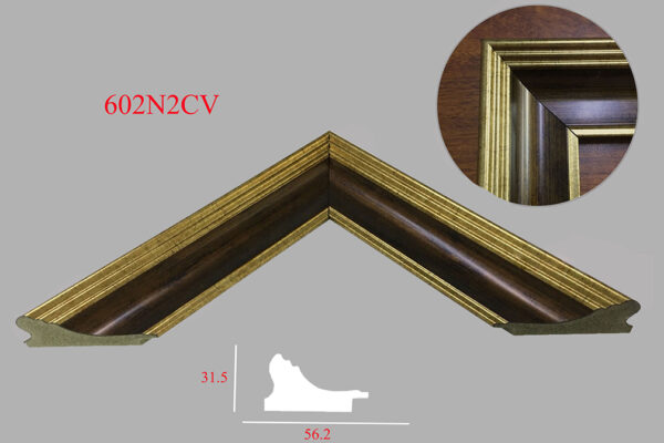 Khung tranh đẹp GU 602N2CV Khung bản 2- 5cm khung 2-5 2